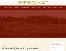 Tablet Screenshot of dansk-vin.dk